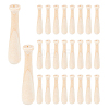 100Pcs Wooden Baseball Bat Ornaments WOOD-PH0003-78-6