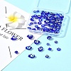80Pcs 8 Styles Handmade Lampwork Evil Eye Beads LAMP-FS0001-38B-9