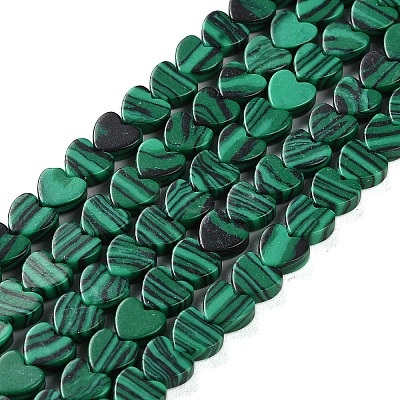 Synthetic Malachite Beads Strands G-M403-A02-02-1