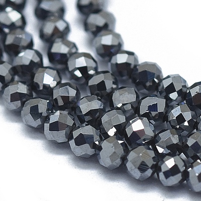 Terahertz Stone Beads Strands G-D0013-77A-1