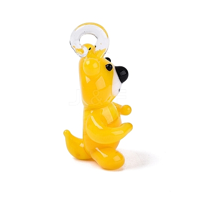 Handmade Lampwork Pendants LAMP-N034-24E-1