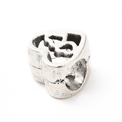 Tibetan Style Alloy European Beads PALLOY-P293-126AS-1