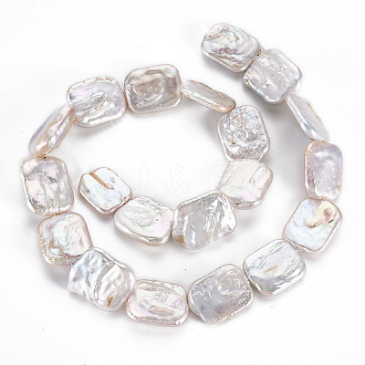 Natural Keshi Pearl Beads Strands PEAR-S020-K05-1