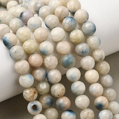 Natural Blue Ice Glacierite Stone Beads Strands G-G078-A01-01-1