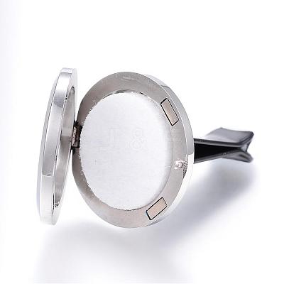 316 Surgical Stainless Steel Car Diffuser Locket Clips STAS-H336-10-1