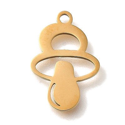 201 Stainless Steel Pendants STAS-R136-22G-1
