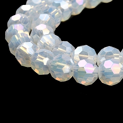 Imitation Jade Glass Beads Stands EGLA-A035-J6mm-B06-1