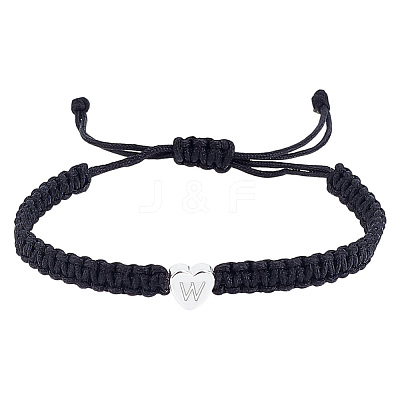 1Pc Adjustable Nylon Cord Braided Bracelets for Women Men BJEW-LP0001-34W-P-1