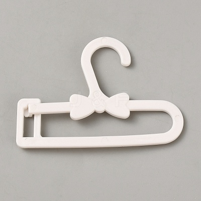 Plastic Doll Clothes Hangers DOLL-WH0004-04-1