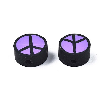 Handmade Polymer Clay Beads CLAY-N007-006-01-1