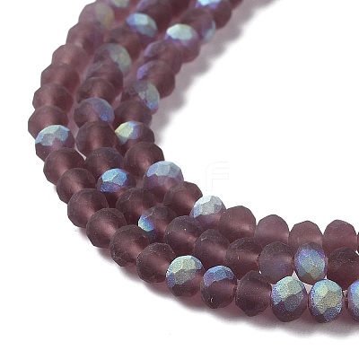 Transparent Glass Beads Strands X1-EGLA-A034-T4mm-MB13-1