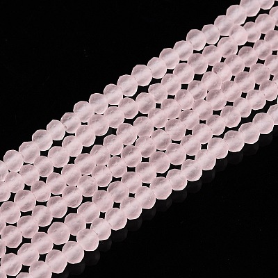 Transparent Glass Beads Strands EGLA-A044-T2mm-MD22-1