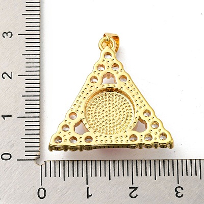 Real 18K Gold Plated Brass Pendants KK-L209-007G-04-1