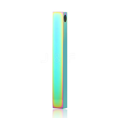 Ion Plating(IP) 304 Stainless Steel Pendants STAS-I311-01C-RC-1