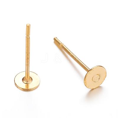 Stud Earring Findings KK-C2904-G-1