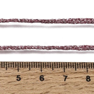 3.5MM Polyester Metallic Cord Braided Cord Necklace Making FB-CBAA152-01P-1