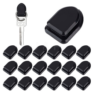 Resin Car Mini Hooks AJEW-WH0299-41-1