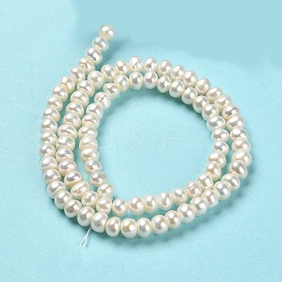 Natural Cultured Freshwater Pearl Beads Strands PEAR-J007-26-1