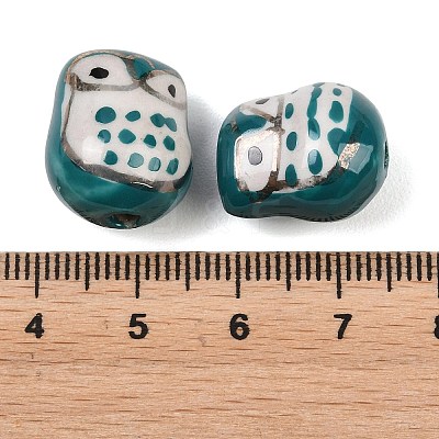 Handmade Porcelain Beads X-PORC-S447-06-1