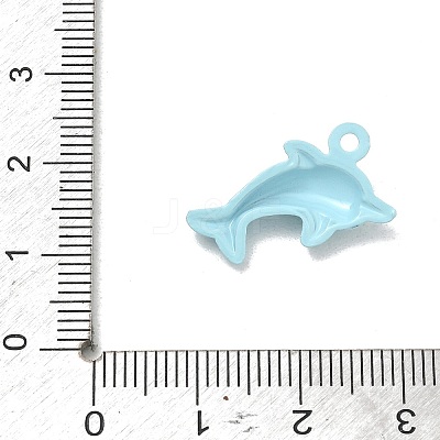 Spray Painted Alloy Pendants AL-CBA5D51-02A-1