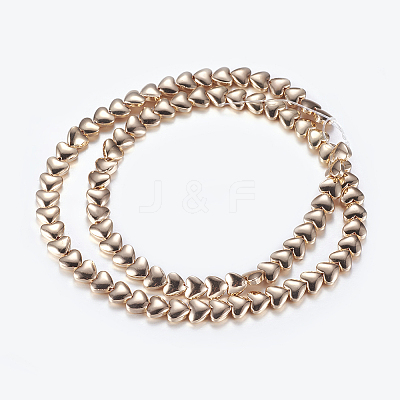 Non-magnetic Synthetic Hematite Beads Strands G-P338-27A-6mm-KCG-1