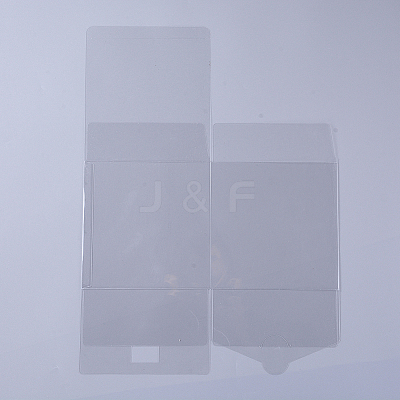 Foldable Transparent PVC Boxes X-CON-WH0068-94F-1