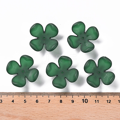 Frosted Acrylic Bead Caps MACR-S371-06A-735-1