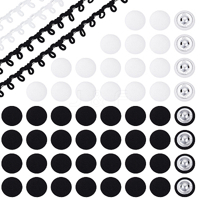 Cloth Shank Buttons DIY-GA0007-84-1