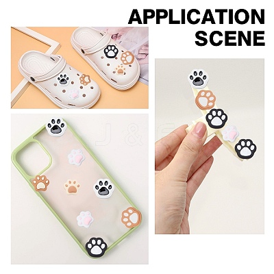 48Pcs 2 Style Resin Cabochons RESI-PH0001-48-1