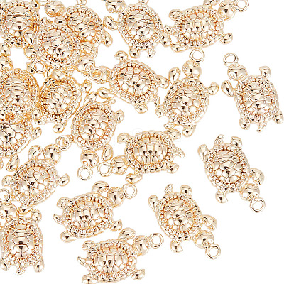 20Pcs Brass Charms KK-GO0001-19-1
