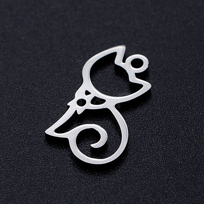 Tarnish Resistant 304 Stainless Steel Pendants STAS-S105-JN366-1-1
