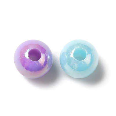Opaque Acrylic Beads MACR-F074-07-1