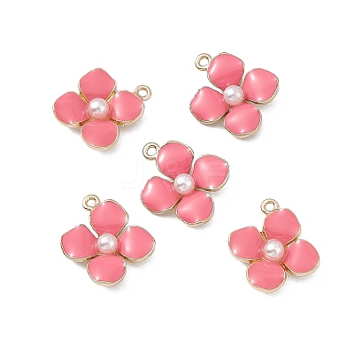 Alloy Enamel Charms ENAM-A141-01G-04-1