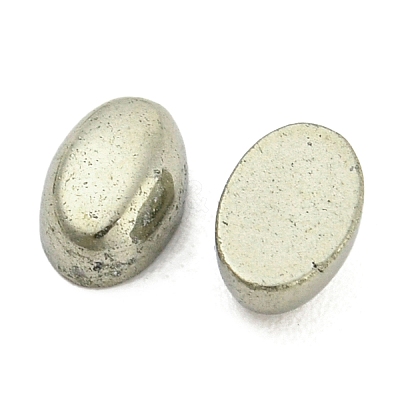 Natural Pyrite Cabochons G-G013-02F-1