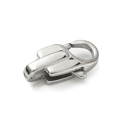304 Stainless Steel Lobster Claw Clasps STAS-C148-03A-P-1