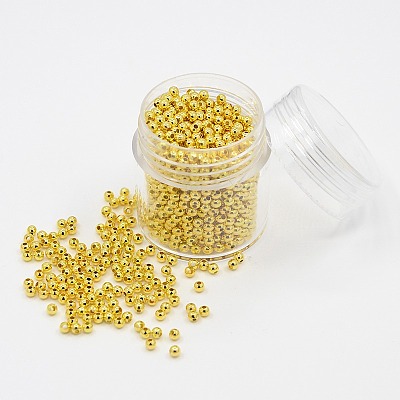 Iron Round Spacer Beads IFIN-X0001-G-B-1