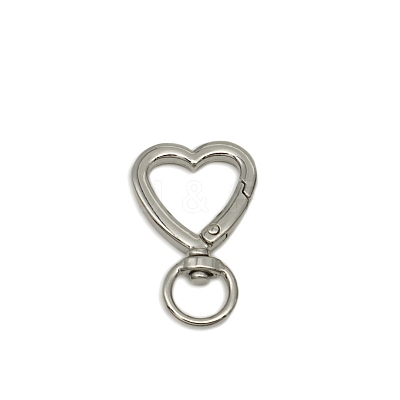 Zinc Alloy Swivel Lobster Clasps PURS-PW0005-081P-1