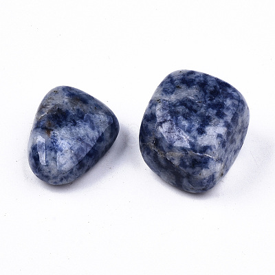 Natural Blue Spot Jasper Beads G-N332-014-1