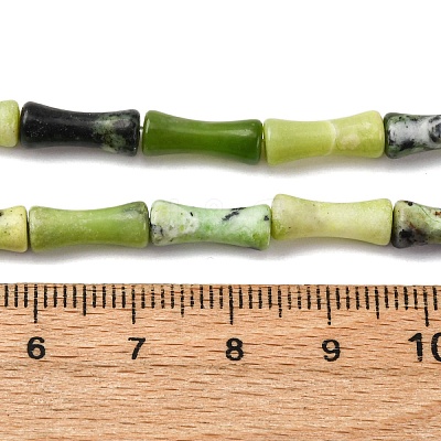 Natural Serpentine Beads Strands G-L624-G13-12x5mm-1
