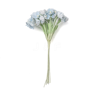 Cloth & Paper & Iron Artificial Mini Flower Bouquet for DIY Crafts FB-CBA59DF-02E-1