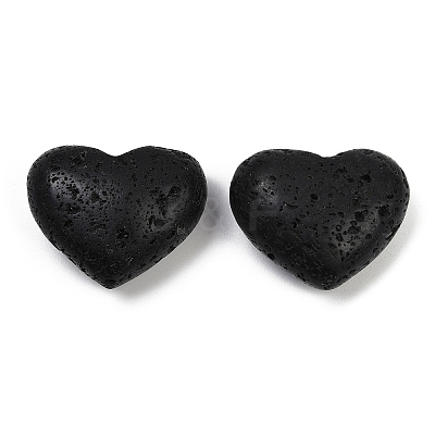 Heart Natural Lava Rock Palm Stones G-C186-02C-1