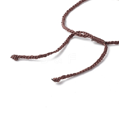 Mother's Day Adjustable Nylon Thread Cord Bracelets Sets for Mom & Daughter BJEW-JB06528-02-1
