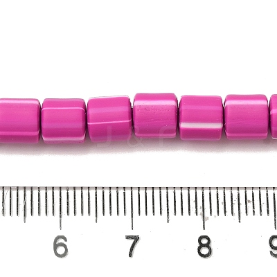 Polymer Clay Beads Strands CLAY-H006-01L-1