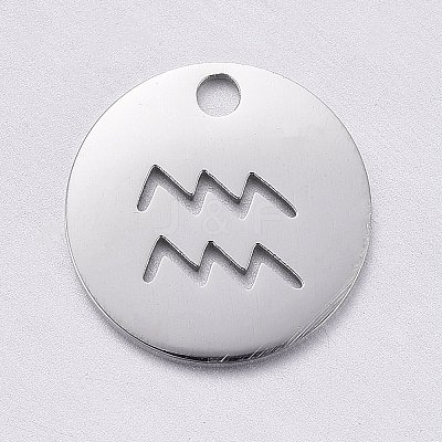 Non-Tarnish 304 Stainless Steel Charms LS-STAS-F246-01D-1
