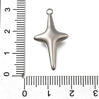 304 Stainless Steel Pendants STAS-C119-22P-1
