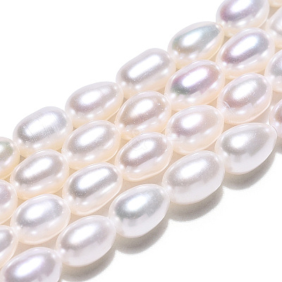 Natural Cultured Freshwater Pearl Beads Strands PEAR-N012-04H-1