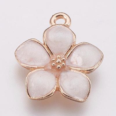Zinc Alloy Enamel Pendants PALLOY-I124-10G-B-1