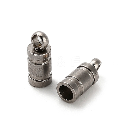 201 Stainless Steel Cord Ends STAS-S167-01B-P-1