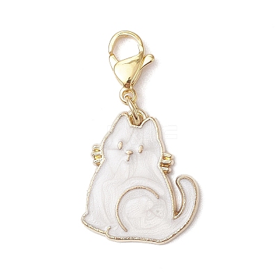 Alloy Enamel Pendant Decorations HJEW-JM02938-04-1