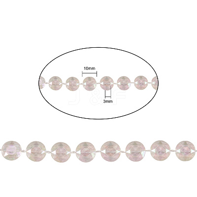 Handmade Plastic Beaded Chains CHC-CJ0001-55-1